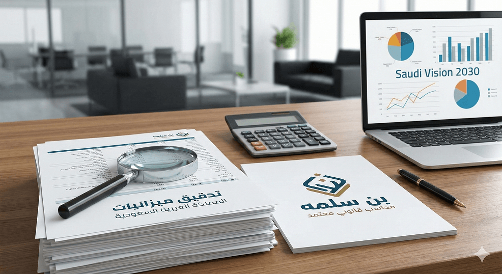 هل تبحث عن خدمات تدقيق ميزانيات موثوقة في السعودية؟مكتب بن سلمه محاسب قانوني معتمد يقدم لك مراجعة دقيقة للقوائم المالية تضمن الامتثال للأنظمة وتدعم اتخاذ القرار